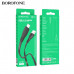 Кабель Micro USB BOROFONE BX85 1м, 2.4A, ПВХ, Black