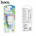 СЗУ-USB HOCO C109A, 18W QC3.0 White