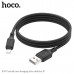 Кабель Lightning HOCO X90 1м 2,4A, силикон, Black