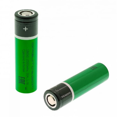 Аккумулятор 18650 (2500mA,3,7В) Орбита SP-2