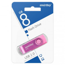 USB флеш-диск 8Gb SmartBuy Twist розовый