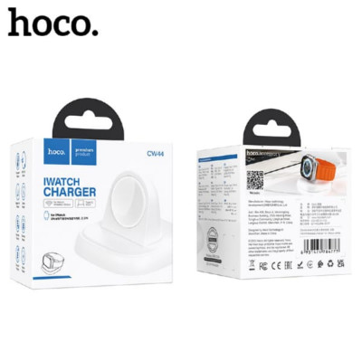 Беспроводная зарядка НОСО CW44 White для часов Ultra/8/7/6/5/4/3/2/1/SE:2,5W
Вход Type-C