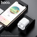 Гарнитура вкладыши Bluetooth Hoco EW41 White. Емкость аккумулятора: зарядный отсек 350 мАч; наушники 35 мАч. Время использования: 6 часов. Время ожидания: 200 часов. Размер: 53,8х44,3х21,5 мм; общий вес: 47 г. Поддержка чехла для зарядки / левого и правог