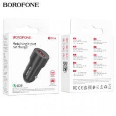 АЗУ USB BOROFONE BZ19A QC3.0A, 18W, Black