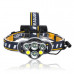 Фонарь налобный Патриот PT-FLG12 (5L, 2х18650). Тип светодиодов: 2LED T6 + 2LED XPE + 2LED COB красные. Режимы свечения: 8 - 1LED, 2LED, 2LED, стробоскоп, 2LED, 2LED, красный, красный стробоскоп. Максимальная дальность луча: 300м. Степень влагозащиты: IP6