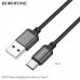 Кабель Type-C BOROFONE BX87 1м, 2.4A, Black