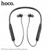 Гарнитура Bluetooth для спорта вакуумная HOCO ES64 Magnetic Black. Емкость аккумулятора: 200 мАч; Время зарядки: около 2 часов. Время использования: 30 часов; Время ожидания: 350 часов. Общая длина наушников составляет 85 см; Вес: 26,5 г. Кнопка тумблера,