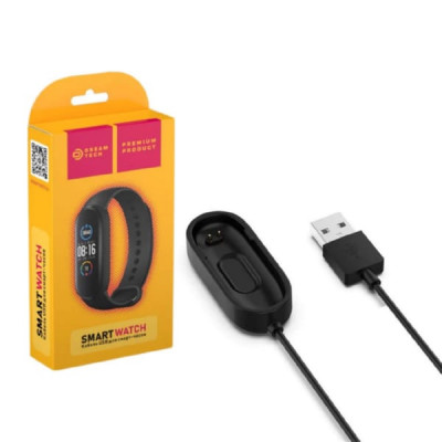 Зарядное устройство для спорт браслета Mi Band 4 DREAM BAND04 черный