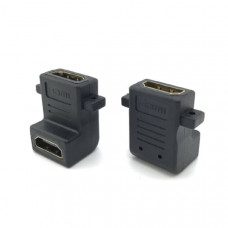 Переходник H171 (HDMI-мама to HDMI-мама 90)