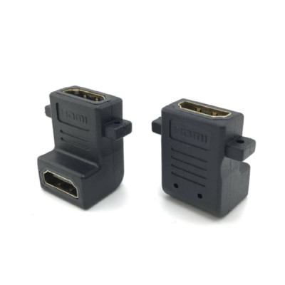 Переходник H171 (HDMI-мама to HDMI-мама 90)