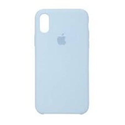 Чехол iP XR Silicone Case (Pastel Blue)