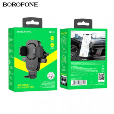 Держатель мобильного телефона BOROFONE BH69 Black. Материал изготовления: ABS + силикон. Подходит для 4.5-7 дюймовых мобильных телефонов (ширина зажима: 64-95мм). Место применения: воздуховод автомобиля.