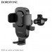 Держатель мобильного телефона BOROFONE BH69 Black. Материал изготовления: ABS + силикон. Подходит для 4.5-7 дюймовых мобильных телефонов (ширина зажима: 64-95мм). Место применения: воздуховод автомобиля.