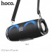 Портативная колонка Hoco HC12 Black беспроводной динамик, BT v5.0, аккумулятор 1200mAh, 2 часа работы, поддержка BT, FM, TF, USB, AUX режимов воспроизведения, цветная подсветка