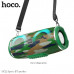 Портативная колонка Hoco HC12 Camouflage Green, беспроводной динамик, BT v5.0, аккумулятор 1200mAh, 2 часа работы, поддержка BT, FM, TF, USB, AUX режимов воспроизведения, цветная подсветка