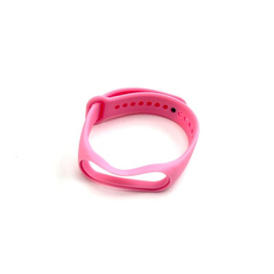 Ремешок силиконовый для Mi Band 5/6, Pink