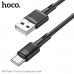 Кабель Type-C HOCO X83 1м, 3,0А, ПВХ, Black