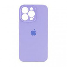 Чехол iP 14 Pro Max Silicone Case с закрытой камерой (Viola)