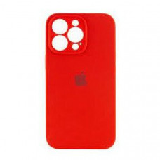 Чехол iP 14 Pro Max Silicone Case с закрытой камерой (Product Red)