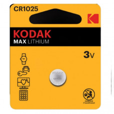 Батарейка KODAK CR1025 BL1 MAX Lithium