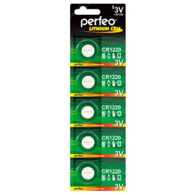 Батарейка Perfeo CR1220 BL5