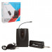 Микрофон беспроводной ELTRONIC 10-05 Black, профессиональный, петличный. Диапазон рабочих частот: 220-270МГц, диапазон частот: 60 Гц-13 кГц, максимальное расстояние передачи на открытой местности: 30-50 м. Питание 18650 батарейка
