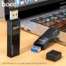 Картридер HOCO HB20 Black USB 2.0. Теоретическая скорость передачи: 480Mbps. Теоретическая поддерживаемая емкость: 2TB. Поддержка TF/SD карт. Совместимость с большинством операционных систем, например, для Windows и для Mac OS. Материал: ABS. Размер: 69х1
