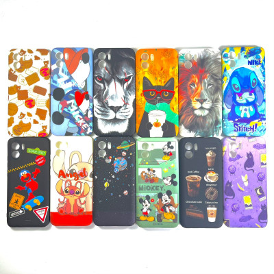 Чехол силиконовый Realme C25 Full Print (цвета в ассортименте)