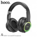 Гарнитура беспроводная полноразмерная Bluetooth HOCO ESD14 Black. Емкость аккумулятора: 200 мАч. Время зарядки: 1 час. Разговор/музыка: 4 часа. Время ожидания: 180 дней. Динамик: 40 мм. Функция: Bluetooth, TF, FM, вызов, красочный градиентный свет. Вес: 1