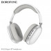 Гарнитура беспроводная полноразмерная Bluetooth Borofone BO22 Silver Беспроводная версия: Wireless 5.3 Диапазон частот: 2,4 ГГц. Рабочий диапазон: 10 м. В режиме ожидания: более 200 ч. Время воспроизведения музыки: более 12 ч. Время разговора: более 12 ч.