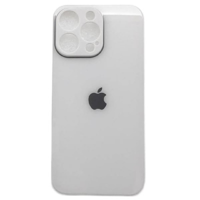 Чехол стеклянный iP 14 Pro Max Glass, цвет White