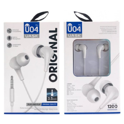 Гарнитура вакуумная U04 White