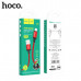 Кабель Micro USB HOCO X89 1м, 2.4A, плетеная проволока, Red