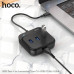 USB HUB 4 порта HOCO HB31 Black (Type-C to USB3.0х4)(L=0.2M)