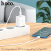СЗУ-USB-C (Type-C)-Type-C HOCO C104A 1м, PD20W+QC3.0, White