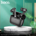 Гарнитура вакуумная Bluetooth Hoco EQ2 Black. Время работы: 7 ч. Аккумулятор кейса: 320 mAh. Аккумулятор наушников: 30 mAh. Режим ожидания: 180 ч. Версия Bluetooth: 5.3. Чип: JL AC6983D2. Наличие микрофона: да