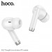 Гарнитура вакуумная Bluetooth Hoco EQ2 White. Время работы: 7 ч. Аккумулятор кейса: 320 mAh. Аккумулятор наушников: 30 mAh. Режим ожидания: 180 ч. Версия Bluetooth: 5.3. Чип: JL AC6983D2. Наличие микрофона: да