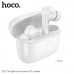 Гарнитура вакуумная Bluetooth Hoco EQ2 White. Время работы: 7 ч. Аккумулятор кейса: 320 mAh. Аккумулятор наушников: 30 mAh. Режим ожидания: 180 ч. Версия Bluetooth: 5.3. Чип: JL AC6983D2. Наличие микрофона: да