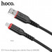 Кабель Micro USB HOCO X59 Victory 2м, 2.4A, шнуровая оплетка, Black