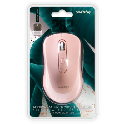 Мышь беспроводная беззвучная Smartbuy 282AG Nude (SBM-282AG-N) (1/40)