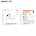 Гарнитура вкладыши Bluetooth Borofone BW39 White. Емкость аккумулятора: 250 мАч для зарядного отсека, 30 мАч для наушников. Время работы: 4 часа, время ожидания: 180 часов 4. Размер: 53х39х23 мм, общий вес: 37 г. Поддержка переключения ведущий-ведомый, вы