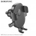 Держатель мобильного телефона BOROFONE BH92 Black. Применимо: 4,5-7-дюймовый мобильный телефон (диапазон ширины зажима: 60-85 мм). Материал: Абс+силиконовый. Положение крепления: автомобильный воздух розетка. Размер: 94x105x108 мм. Вес: 73 г.