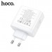 СЗУ-USB-2USB-C HOCO N30 PD65W+QC3.0 18W, White