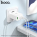 СЗУ-2USB-C-USB (Type-C)-Lightning HOCO N33 1м, PD35W, QC3.0, White. Выход: Type-C 1/2: 35 Вт; USB-A: 22,5 Вт.