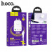 СЗУ-2USB-C-USB (Type-C)-Lightning HOCO N33 1м, PD35W, QC3.0, White. Выход: Type-C 1/2: 35 Вт; USB-A: 22,5 Вт.