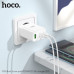 СЗУ-USB-2USB-C HOCO N33 QC3.0 PD35W, White