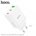 СЗУ-USB-2USB-C HOCO N33 QC3.0 PD35W, White