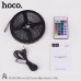 Лента светодиодная RGB HOCO DL30 Цветная. Водостойкая. Рабочая температура: -20-60 С; 3 выхода CMOS с открытым стоком; Максимальный ток нагрузки: 2А; Напряжение питания: DC5V; ИК-пульт для управления светодиодным контроллером. Функциональность: яркость+ (