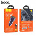 АЗУ-USB-USB-C MicroUSB HOCO Z52, кабель 1м,  PD20W+QC3.0 18W=38W, Purple