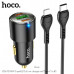 АЗУ USB-2USB-C (Type-C)-Lightning HOCO NZ6 1м, PD25W+QC3.0A20W, Black. Материал: алюминиевый сплав + огнеупорный PC. Выход: Type-C1  25W. Type-C2  20W. USB  18W.